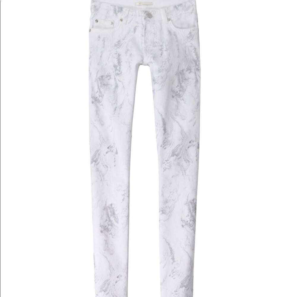 Maje Pelin Marble skinny Jeans NWT